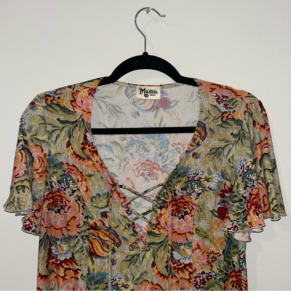 Show Me Your MuMu Matilda Floral Mini Dress - Picture 3 of 10